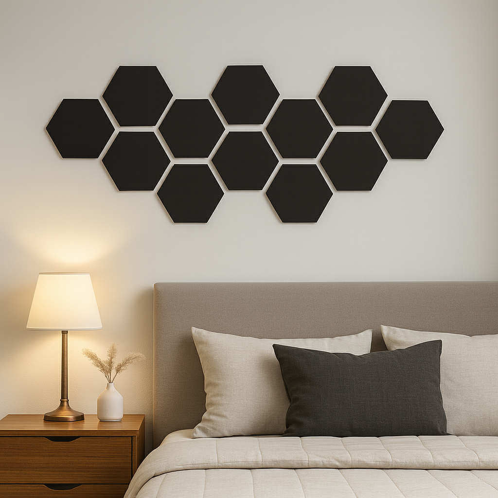 HexaGlow™  – Hexagon Decor Tiles