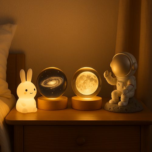 Orb of Wonders - Crystal Lamp