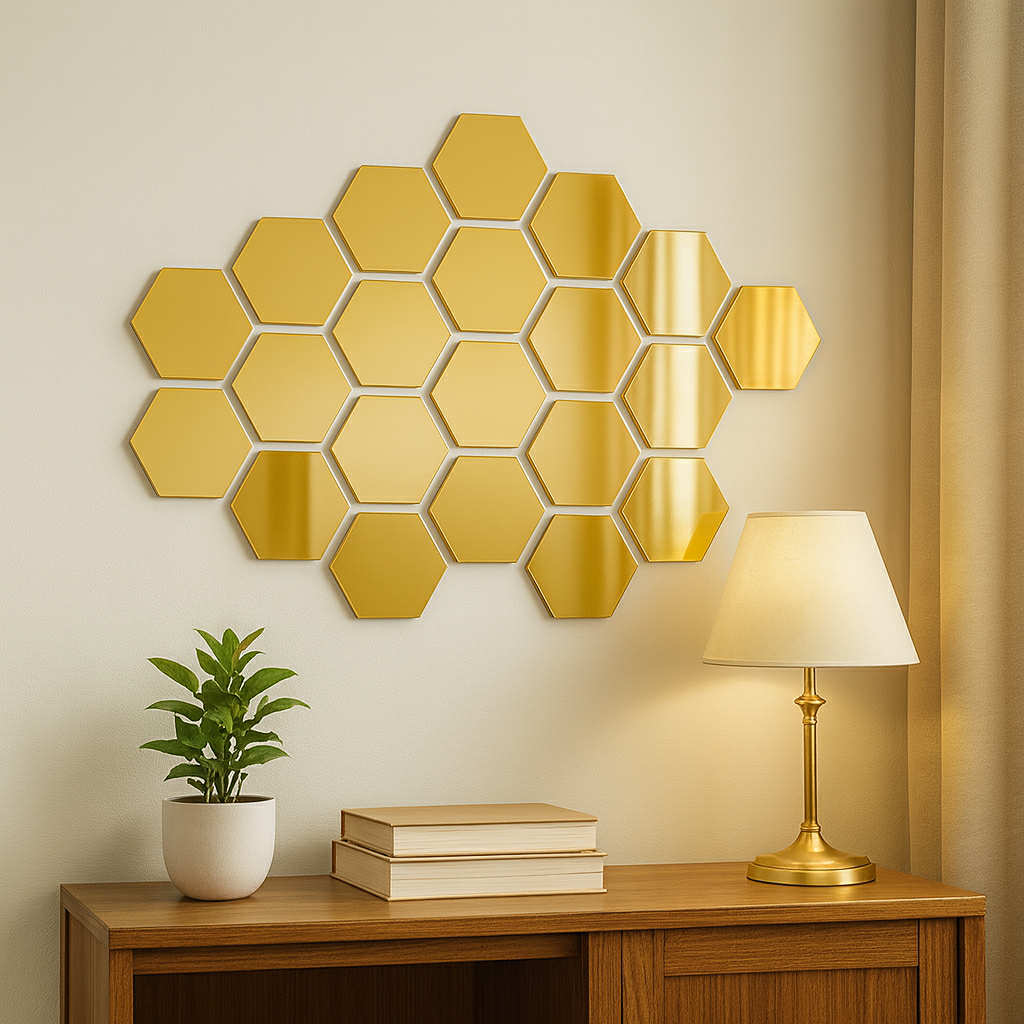 HexaGlow™  – Hexagon Decor Tiles