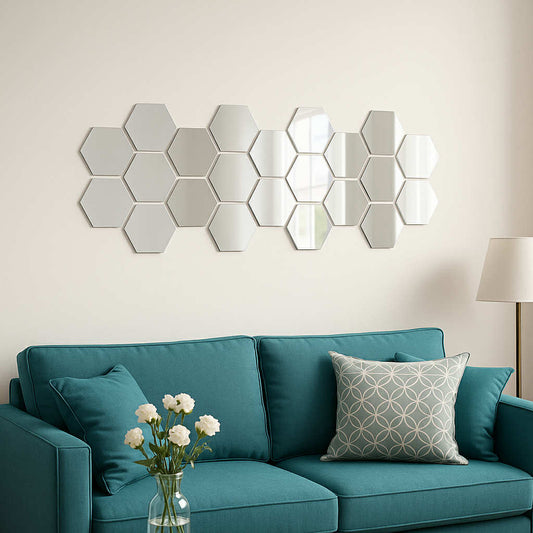 HexaGlow™  – Hexagon Decor Tiles