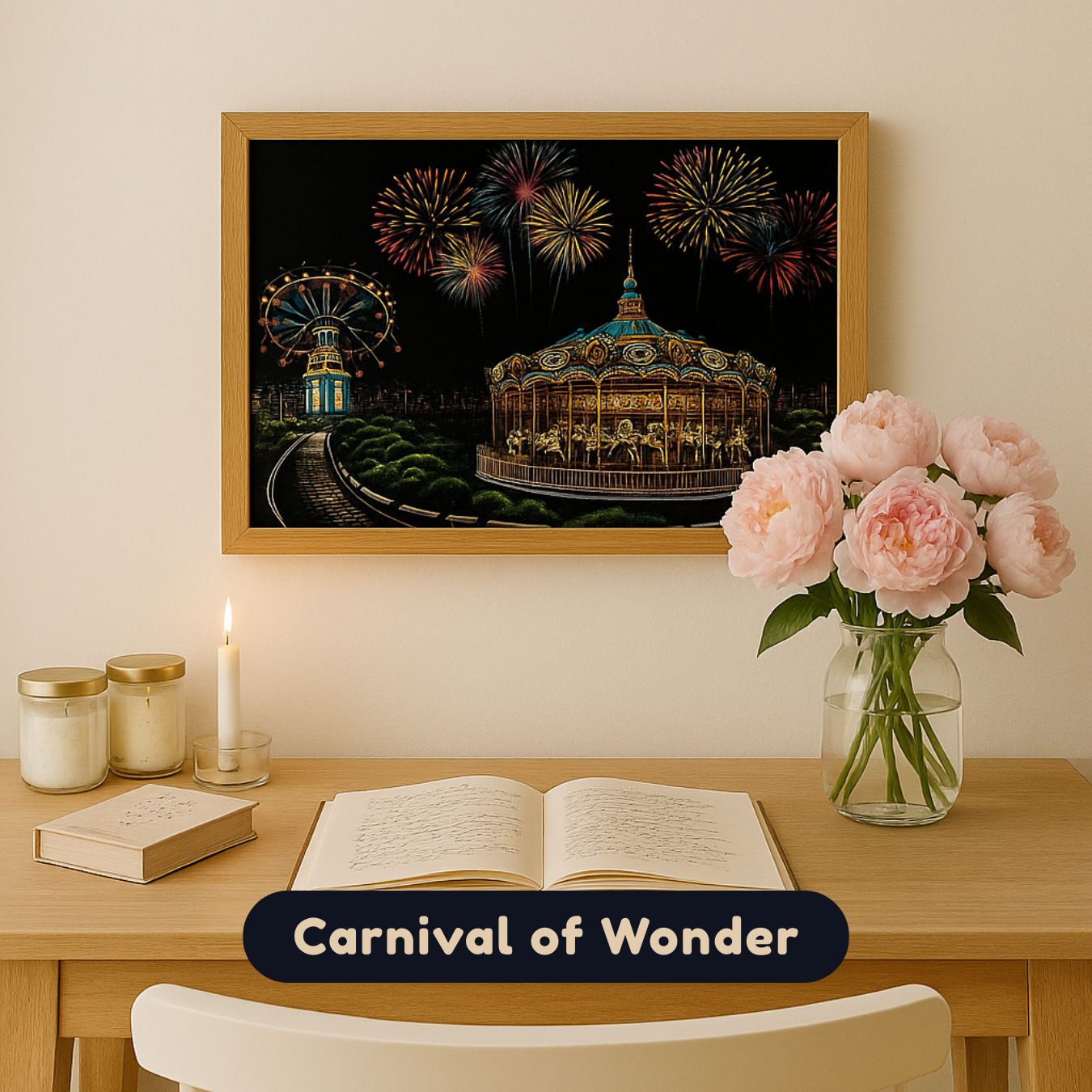 Hidden Hues - Scratch Painting Kit