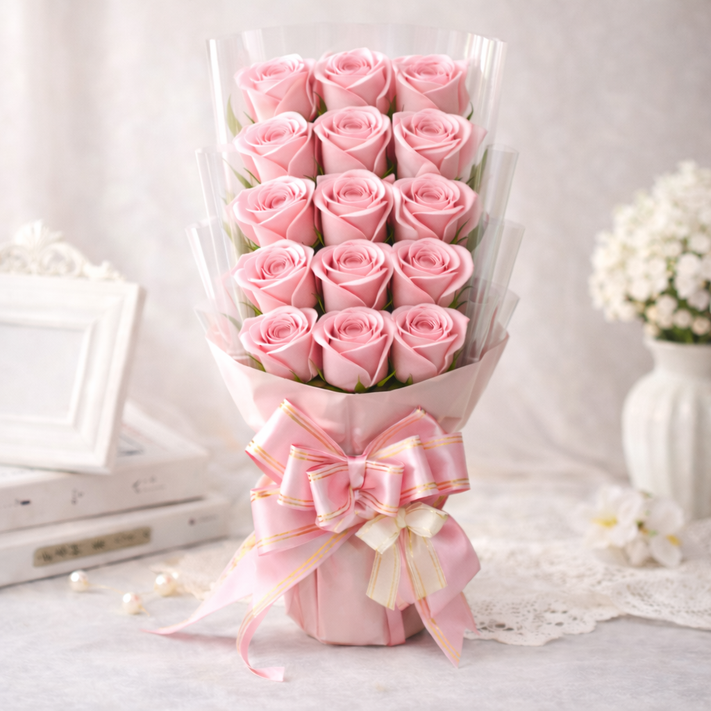 Rose Éternelle – Soap Rose Bouquet