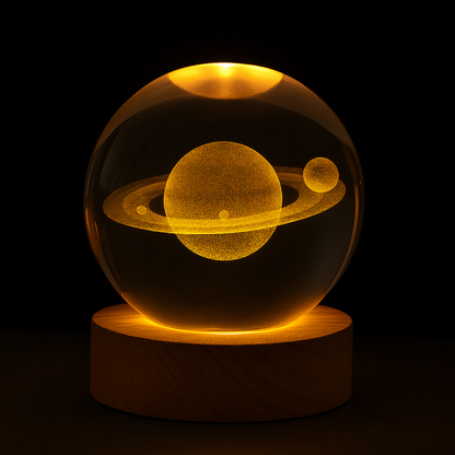 Orb of Wonders - Crystal Lamp