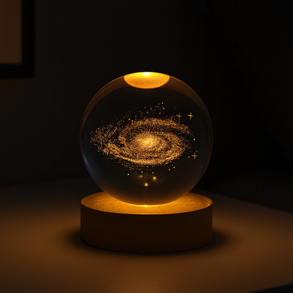 Orb of Wonders - Crystal Lamp