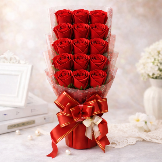 Rose Éternelle – Soap Rose Bouquet